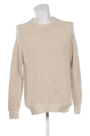 Męski sweter Celio, Rozmiar L, Kolor Beżowy, Cena 42,99 zł