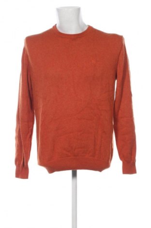 Herrenpullover Christian Berg, Größe L, Farbe Orange, Preis 16,99 €