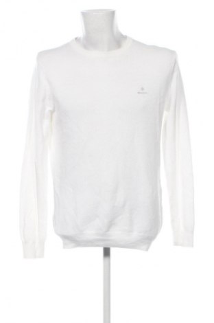 Herrenpullover Gant, Größe L, Farbe Weiß, Preis 30,99 €