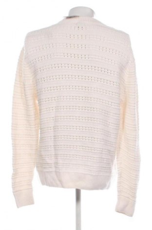 Pulover de bărbați H&M, Mărime M, Culoare Alb, Preț 62,99 Lei