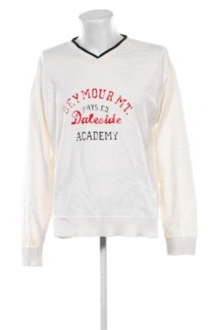 Pulover de bărbați H&M L.O.G.G., Mărime XL, Culoare Alb, Preț 93,99 Lei