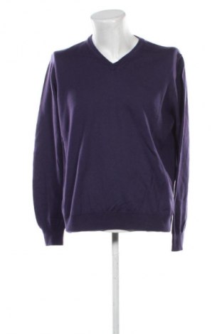 Męski sweter Hugo Boss, Rozmiar L, Kolor Fioletowy, Cena 390,42 zł