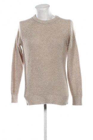 Ανδρικό πουλόβερ Jack & Jones, Μέγεθος L, Χρώμα  Μπέζ, Τιμή 21,00 €