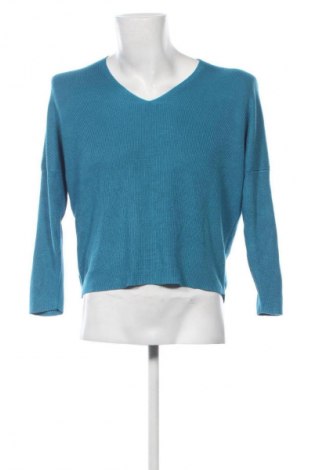 Мъжки пуловер Massimo Dutti, Размер S, Цвят Син, Цена 21,47 €