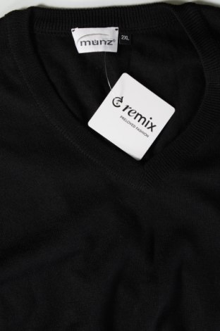 Herrenpullover Munz, Größe XXL, Farbe Schwarz, Preis 15,99 €