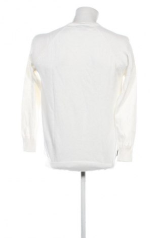 Herrenpullover Ombre, Größe M, Farbe Weiß, Preis 20,99 €