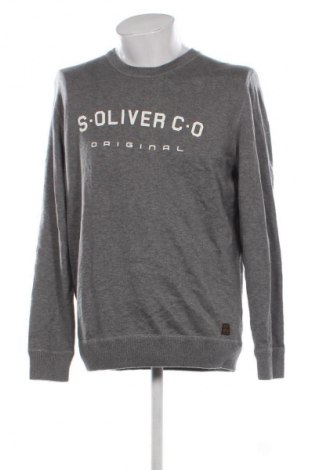 Herrenpullover S.Oliver, Größe XL, Farbe Grau, Preis 7,99 €