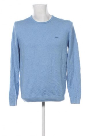 Herrenpullover S.Oliver, Größe L, Farbe Blau, Preis 11,99 €