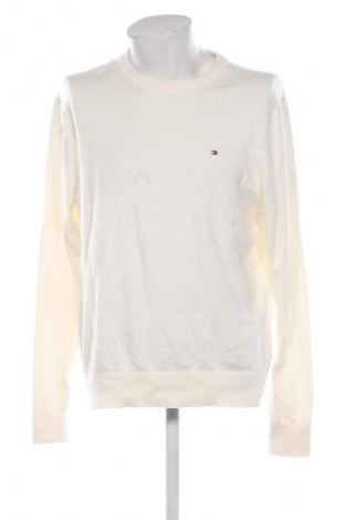 Męski sweter Tommy Hilfiger, Rozmiar XL, Kolor ecru, Cena 549,99 zł