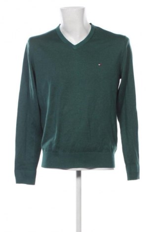 Herrenpullover Tommy Hilfiger, Größe XL, Farbe Grün, Preis 44,99 €