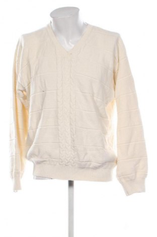 Herrenpullover Tommy Hilfiger, Größe L, Farbe Beige, Preis 45,99 €