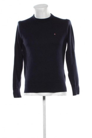 Męski sweter Tommy Hilfiger, Rozmiar S, Kolor Niebieski, Cena 246,49 zł
