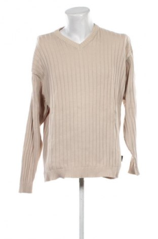 Мъжки пуловер W.O.B. World Of Basics, Размер XL, Цвят Бежов, Цена 18,00 €