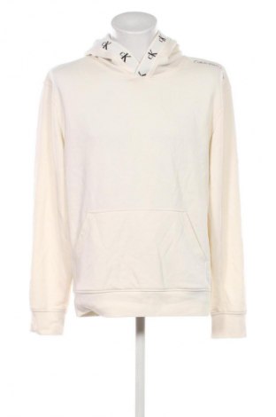 Herren Sweatshirt Calvin Klein Jeans, Größe L, Farbe Ecru, Preis 41,99 €