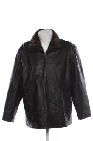 Geacă de piele pentru bărbati Angelo Litrico, Mărime XL, Culoare Negru, Preț 297,99 Lei