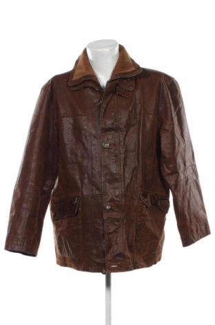 Geacă de piele pentru bărbati CKN Of Scandinavia, Mărime XL, Culoare Maro, Preț 344,99 Lei