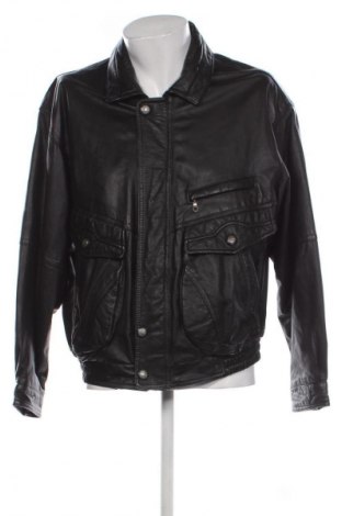 Geacă de piele pentru bărbati Karlsburg, Mărime L, Culoare Negru, Preț 257,99 Lei