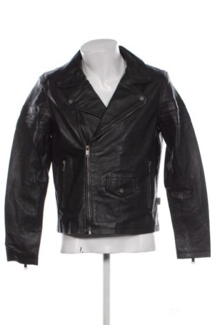 Geacă de piele pentru bărbati Lee Cooper, Mărime M, Culoare Negru, Preț 749,99 Lei