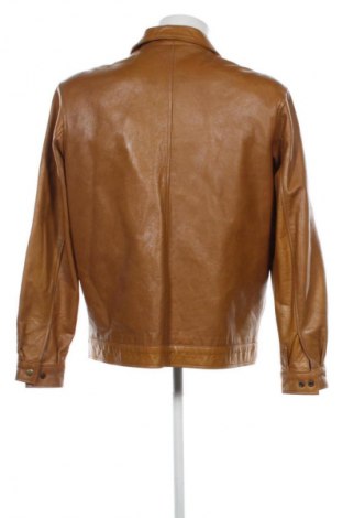 Geacă de piele pentru bărbati Mdk, Mărime L, Culoare Bej, Preț 286,73 Lei