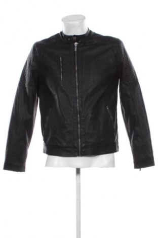 Męska skórzana kurtka Pepe Jeans, Rozmiar M, Kolor Czarny, Cena 557,01 zł