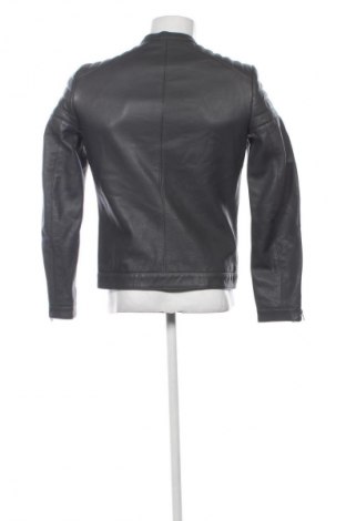 Geacă de piele pentru bărbati Promod, Mărime M, Culoare Gri, Preț 357,99 Lei