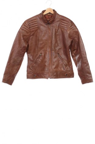 Geacă de piele pentru bărbati Unbranded, Mărime S, Culoare Maro, Preț 285,00 Lei