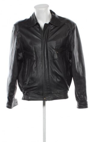 Geacă de piele pentru bărbati Unbranded, Mărime L, Culoare Negru, Preț 285,00 Lei