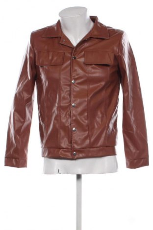Мъжко кожено яке Unbranded, Размер S, Цвят Кафяв, Цена 18,40 €