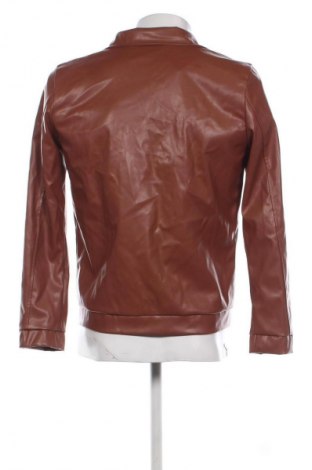 Мъжко кожено яке Unbranded, Размер S, Цвят Кафяв, Цена 18,40 €