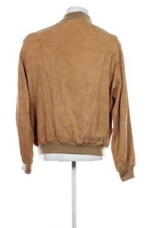 Geacă de piele pentru bărbati Unbranded, Mărime XL, Culoare Bej, Preț 285,00 Lei