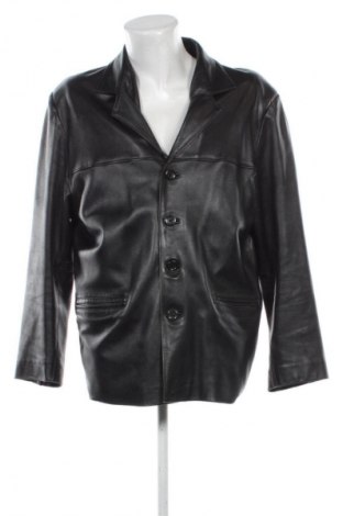 Geacă de piele pentru bărbati Unbranded, Mărime XXL, Culoare Negru, Preț 286,73 Lei