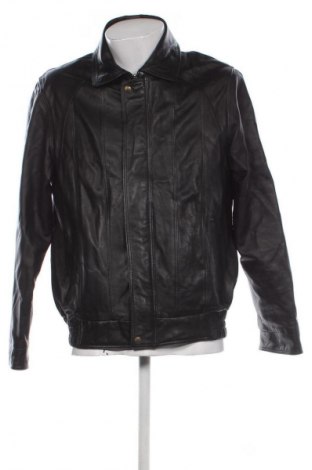 Geacă de piele pentru bărbati Unbranded, Mărime XL, Culoare Negru, Preț 279,99 Lei