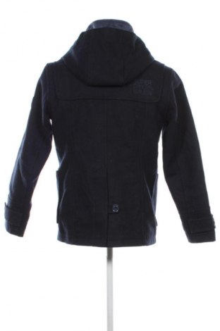 Ανδρικά παλτό Superdry, Μέγεθος M, Χρώμα Μπλέ, Τιμή 160,55 €