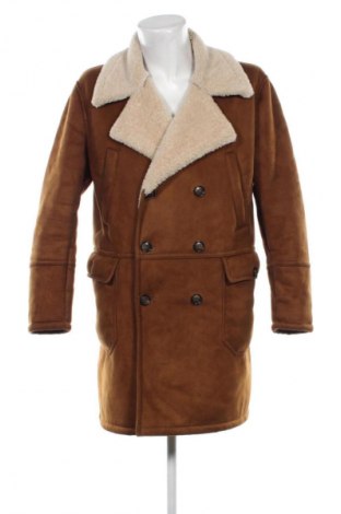 Palton de bărbați Zara, Mărime M, Culoare Maro, Preț 181,27 Lei