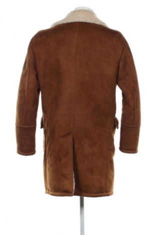 Palton de bărbați Zara, Mărime M, Culoare Maro, Preț 181,27 Lei
