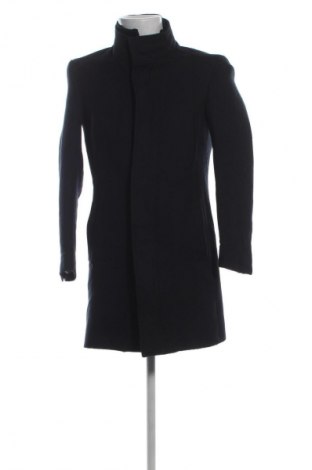 Palton de bărbați Zara, Mărime S, Culoare Albastru, Preț 128,99 Lei