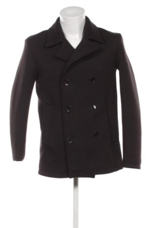 Мъжко палто Zara, Размер M, Цвят Черен, Цена 18,40 €