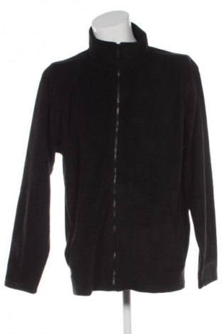 Ανδρική ζακέτα fleece Zeeman, Μέγεθος 4XL, Χρώμα Μαύρο, Τιμή 11,99 €