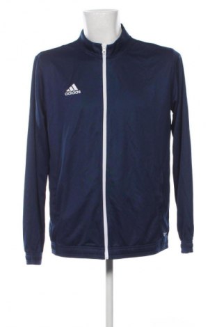Bluză trening de bărbați Adidas, Mărime XL, Culoare Albastru, Preț 123,99 Lei