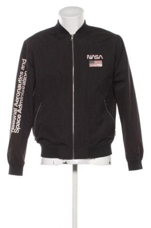 Мъжко яке Pull&Bear, Размер M, Цвят Черен, Цена 8,69 €