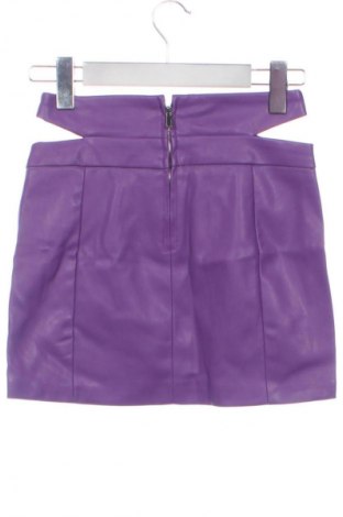 Fustă Bershka, Mărime XS, Culoare Mov, Preț 52,99 Lei