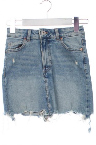 Szoknya Bershka, Méret XXS, Szín Kék, Ár 6 198 Ft