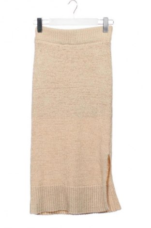 Fustă H&M, Mărime XS, Culoare Bej, Preț 47,99 Lei