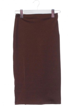 Szoknya H&M Divided, Méret XXS, Szín Barna, Ár 2 509 Ft