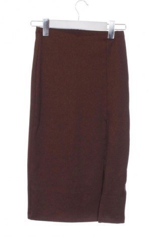 Szoknya H&M Divided, Méret XXS, Szín Barna, Ár 2 509 Ft