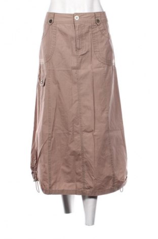 Fustă Jessica, Mărime XL, Culoare Bej, Preț 62,56 Lei