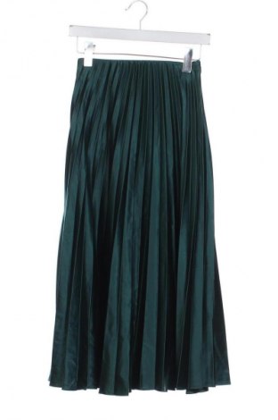 Spódnica Zara, Rozmiar XXS, Kolor Zielony, Cena 75,02 zł