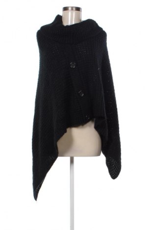 Poncho Laura Torelli, Größe M, Farbe Schwarz, Preis € 9,99