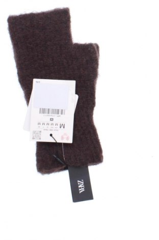 Rukavice  Zara, Farba Hnedá, Cena  15,95 €