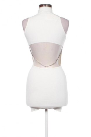 Sukienka Bershka, Rozmiar XS, Kolor ecru, Cena 122,99 zł